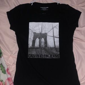 Calvin Klein, black and white picture size XS